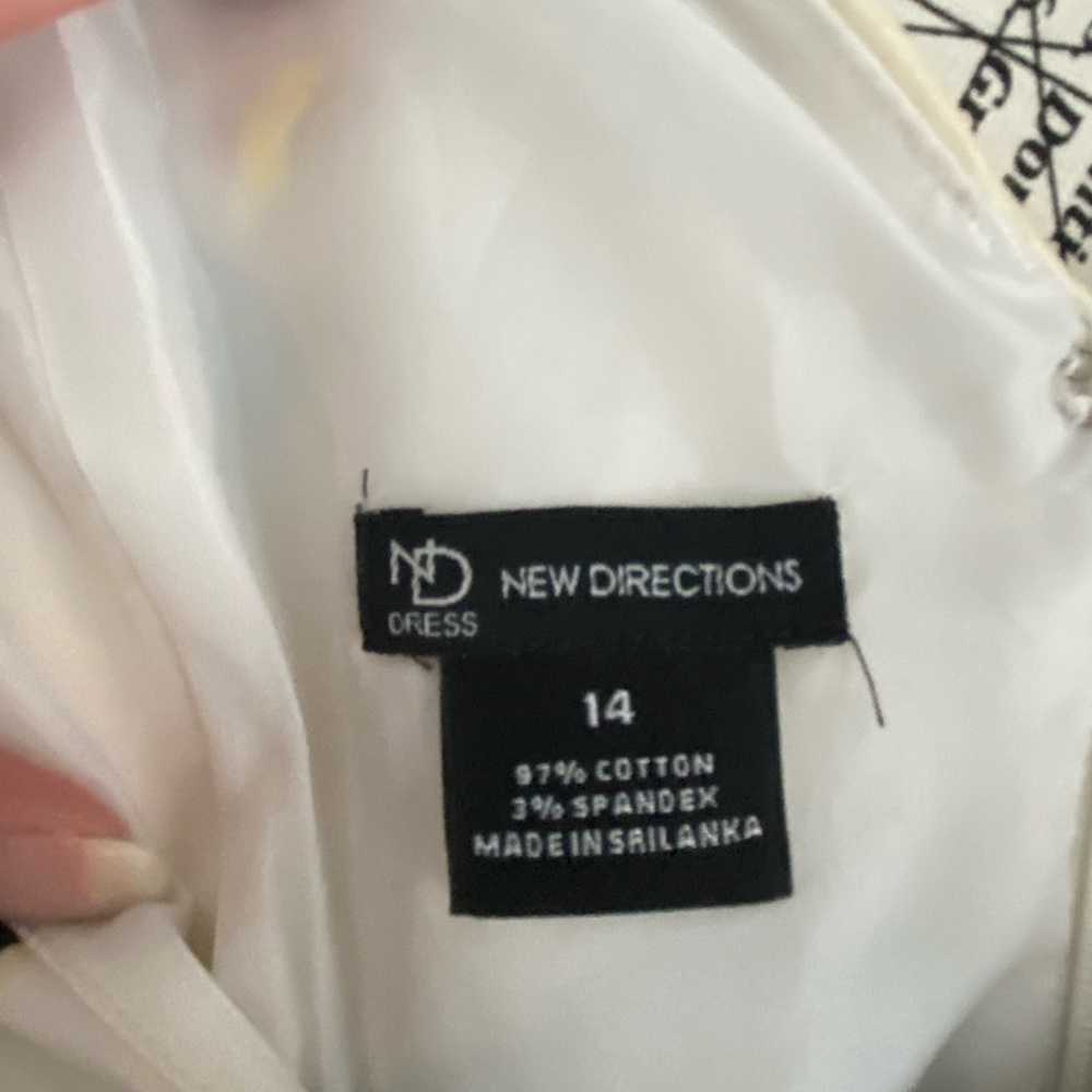 New Directions Dress sz 14 - Picture 6 of 8